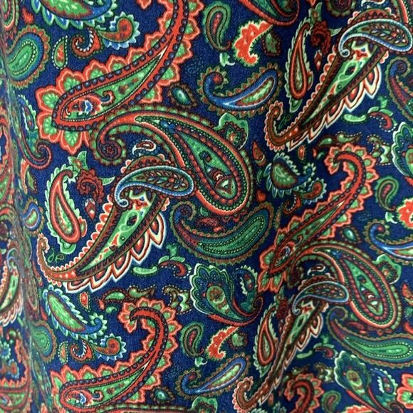 Profound Aesthetic Colorful Paisley Short Sleeve Button-Down Shirt Size M - Picture 6 of 12